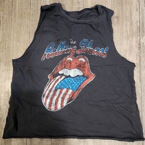Rolling Stones size M muscle top